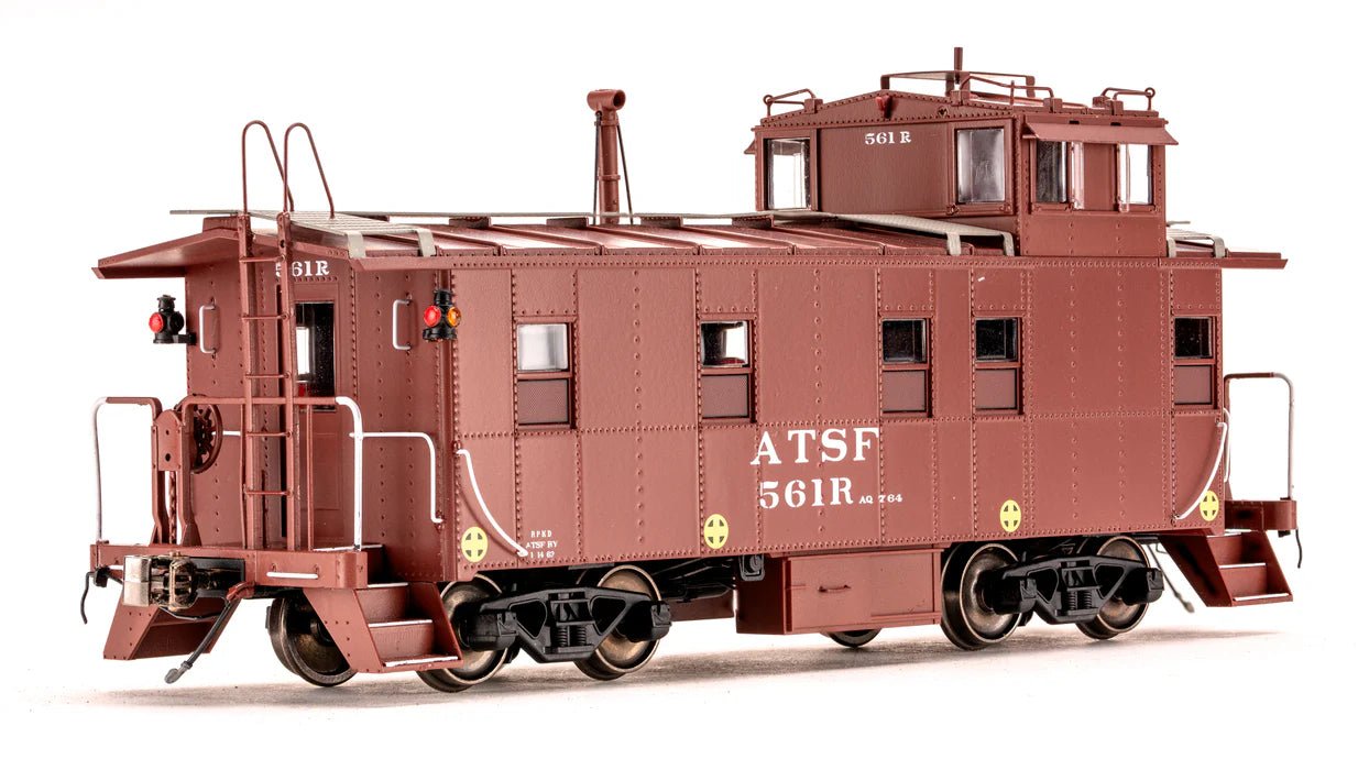 Class One Model Works CB00102 HO Peaked Roof Caboose ATSF 561R - House of Trains