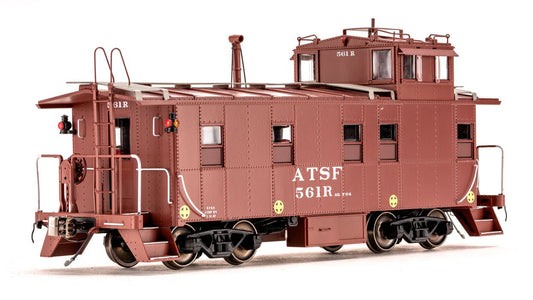 Class One Model Works CB00102 HO Peaked Roof Caboose ATSF 561R - House of Trains