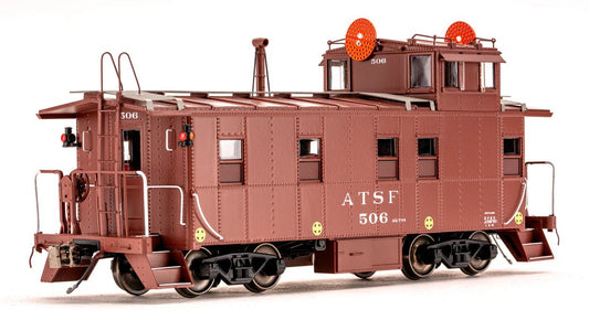 Class One Model Works CB00105 HO Peaked Roof Caboose ATSF 506 - House of Trains