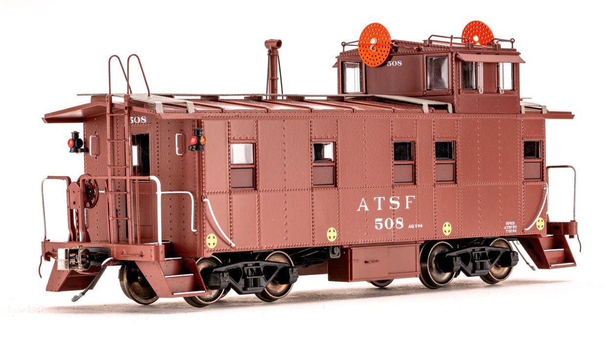 Class One Model Works CB00106 HO Peaked Roof Caboose ATSF 508 - House of Trains
