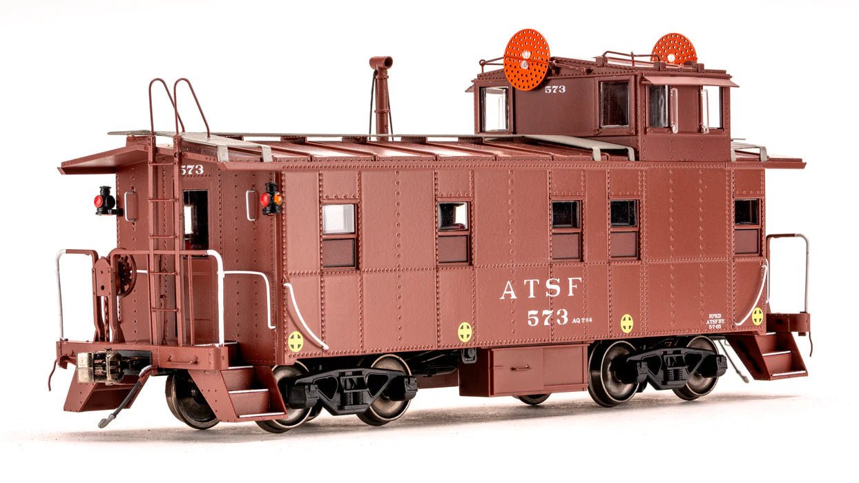 Class One Model Works CB00107 HO Peaked Roof Caboose ATSF 573 - House of Trains