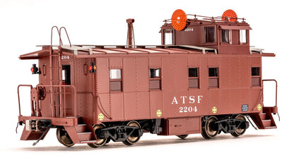 Class One Model Works CB00205 HO Peaked Roof Caboose ATSF 2204 - House of Trains