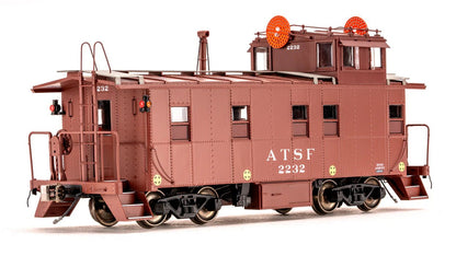 Class One Model Works CB00206 HO Peaked Roof Caboose ATSF 2232 - House of Trains