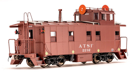 Class One Model Works CB00206 HO Peaked Roof Caboose ATSF 2232 - House of Trains