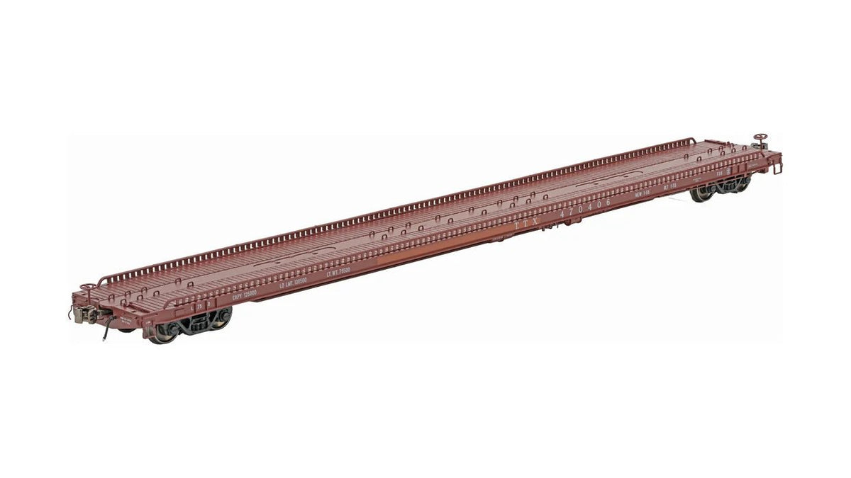 Class One Model Works FC00817 HO, F39 Piggy-Back Flat Car, TTX 470406 - House of Trains