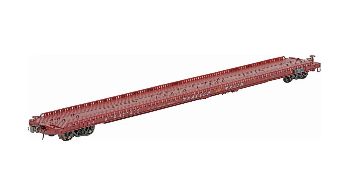 Class One Model Works FC00822 HO, F39 Piggy-Back Flat Car, ATTX 470409 - House of Trains