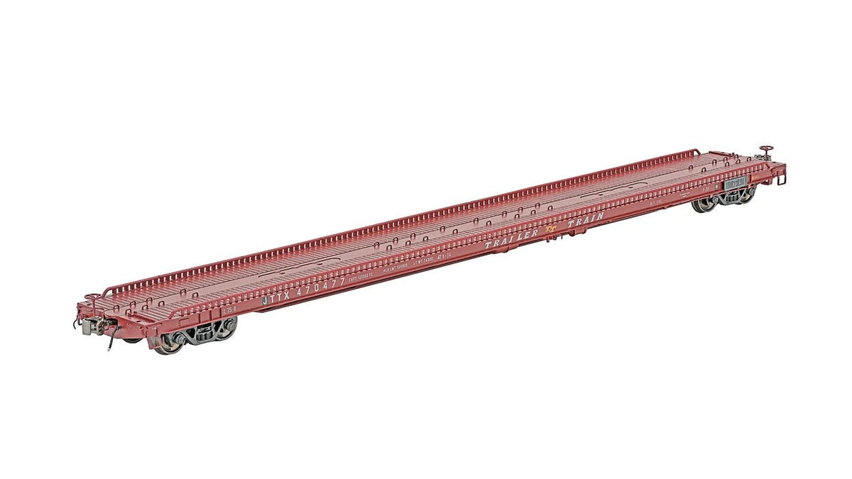 Class One Model Works FC00829 HO, F39 Piggy-Back Flat Car, JTTX 470477 - House of Trains