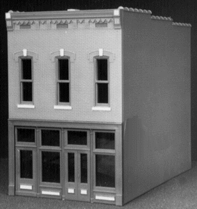 Smalltown USA Rix 6014 HO, Old Indian Tobacco Shop, Kit, 2-3/4" x 5"