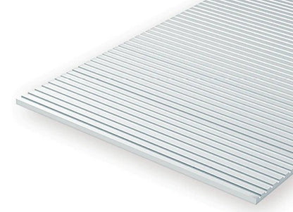 Evergreen 2037 Car Siding, .037 Spacing, .020 Thick, 1 Piece - House of Trains