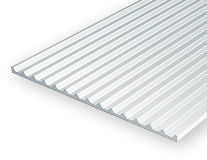 Evergreen 4543 Board and Batten Siding, .100" Spacing x .040 Thick (2 Pieces) - House of Trains
