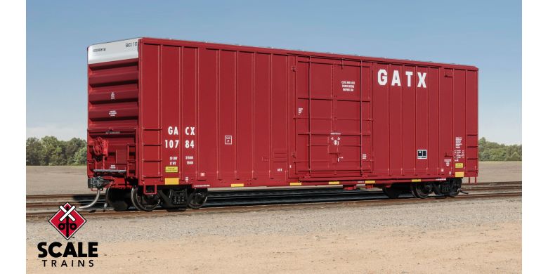 ExactRail Evolution 1458 - 2 HO, High - Cube Box Car, GACX 10785 - House of Trains