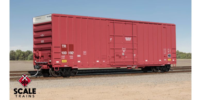 ExactRail Evolution 1460 - 2 HO, High - Cube Box Car, TR 100208 - House of Trains