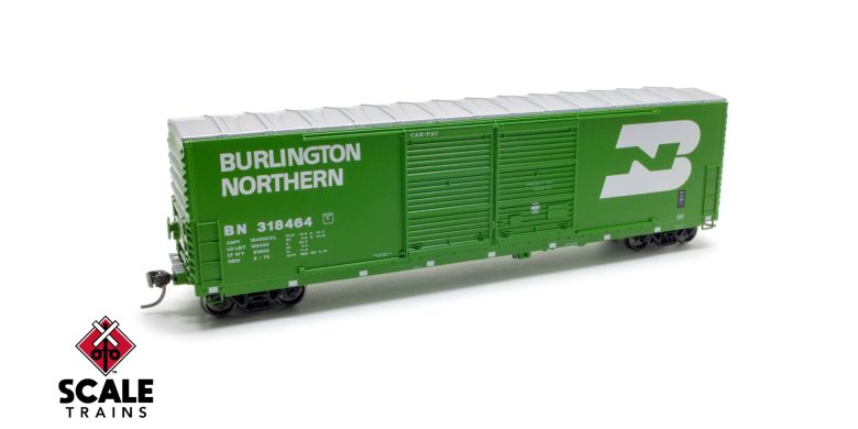 ExactRail Express 1003 - 11 HO, 5200 Box Car, BN, 318559 - House of Trains