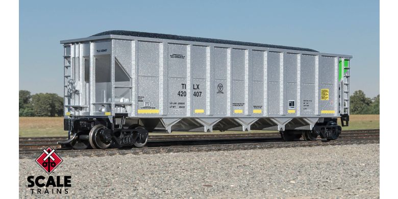 Fox Valley Models 10108 N, Trinity RD - 4 Coal Hopper, TILX, 420407 - House of Trains