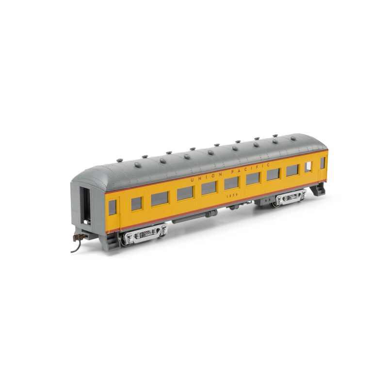 Athearn 73027 HO, Arch Roof Coach Car, Union Pacific, UP 1366