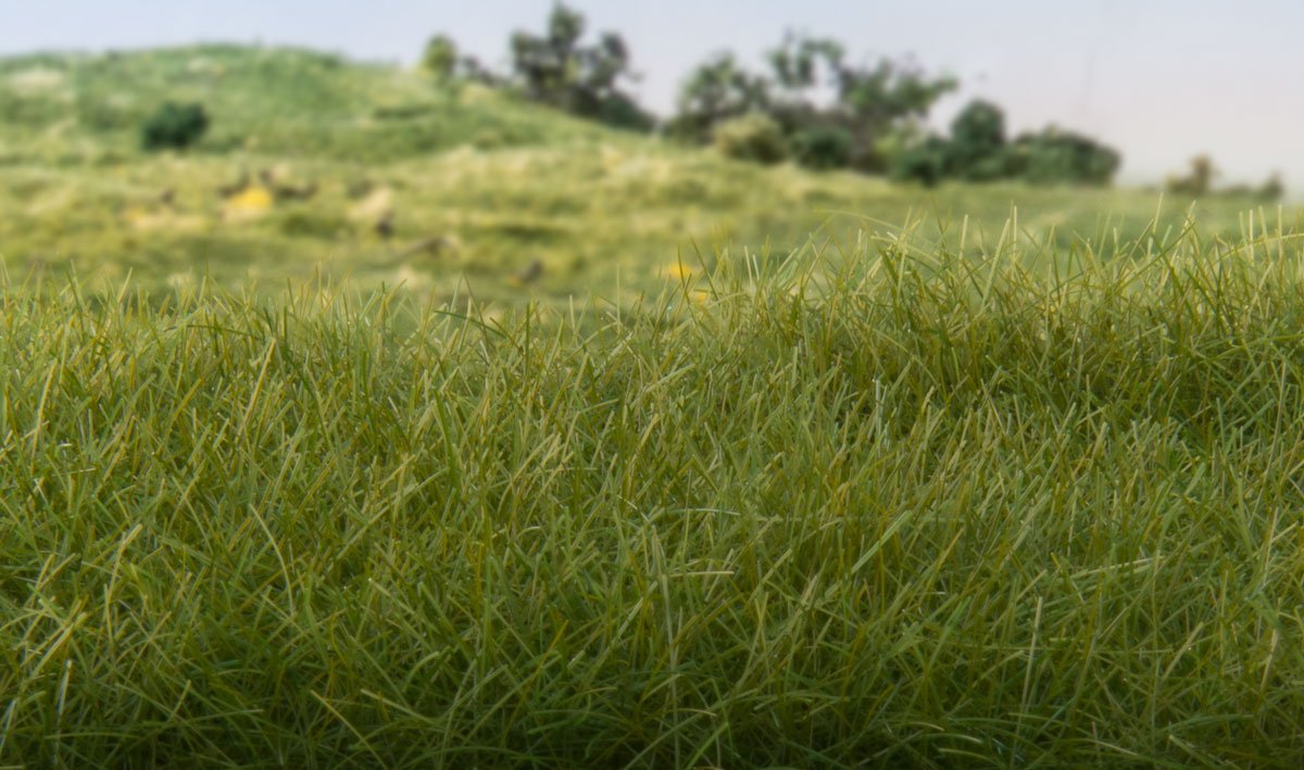Woodland Scenics 613 Static Grass, Dark Green, 2mm, 70 gram bag