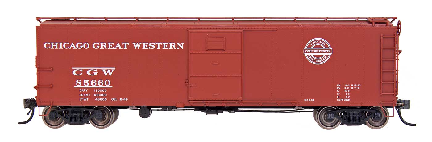 InterMountain 37214 - 18 HO, X - 29 Box Car, CGW, 86822 - House of Trains