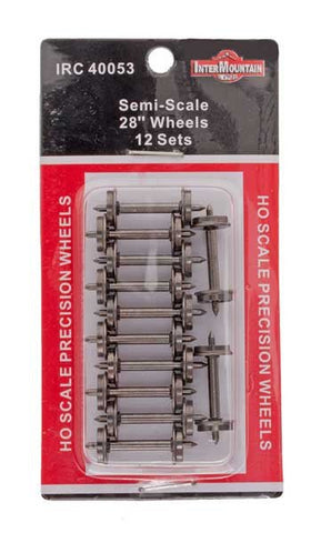 Intermountain 40053 HO Semi Scale 28" Wheels - House of Trains