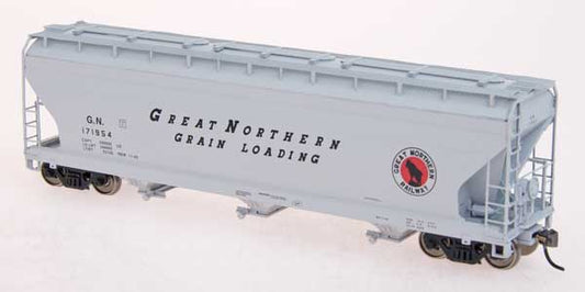 Intermountain 47051 - 22 HO, ACF 4650 Cubic Foot 3 Bay Hopper, Great Northern, GN, 171880 - House of Trains