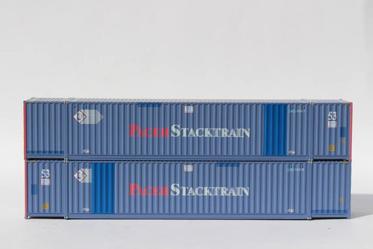 Jacksonville Terminal Company 535060 N, 53' Container, ex - Pacer, UMAX, UMXU, 2 Pack - House of Trains