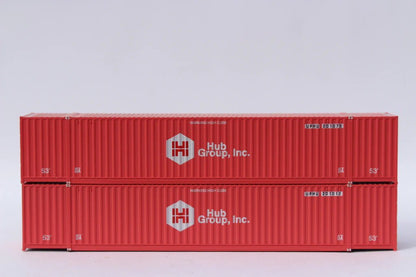 Jacksonville Terminal Company 535067 N, 53' Container, UPHU HUB Patch, UPHU, 2 Pack - House of Trains