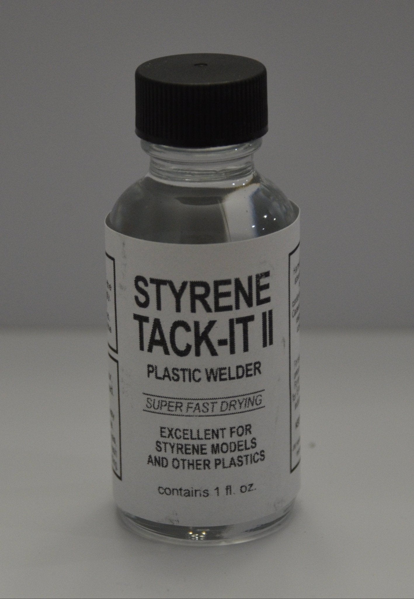JM Hobby Supply 701, Styrene Tack-It II, Plastic Welder, 1 fl oz - House of Trains