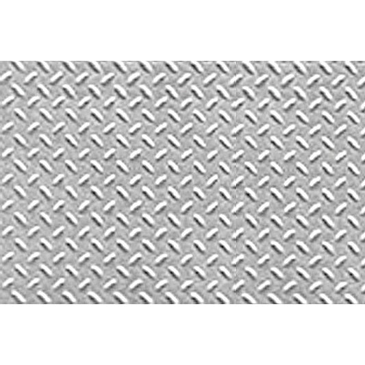JTT Embossed Pattern Sheet 97449 HO, Diamond Plate, 7.5" x 12", 1:100 - House of Trains