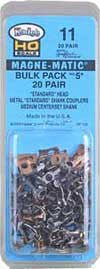 Kadee 11 HO 5 Coupler, 9/32" (medium) Centerset - House of Trains