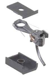 Kadee 143 HO Metal Whisker Coupler, 1/4" (short) Centerset Shank - House of Trains