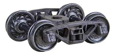Kadee 1563 HO ASF A - 3 Ride Control Truck, 33" Ribbed Code 88 Wheel (1 Pair) - House of Trains
