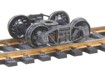 Kadee 501 HO Arch Bar Truck, 33" Rib Backed Wheel - House of Trains