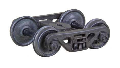 Kadee 560 HO Barber S - 2 Roller Bearing 70T Truck, 33" Smooth Wheel - House of Trains