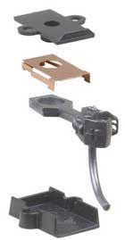 Kadee 58 HO Scale Coupler, 9/32" (medium) Centerset Shank - House of Trains