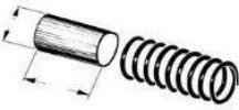 Kadee 623 HO Centering Spring and Dowel (DISCONTINUED) - House of Trains