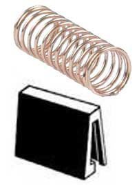 Kadee 839 G, Truck Centering Springs and Retainers for LGB 2 - Axle Cars - House of Trains