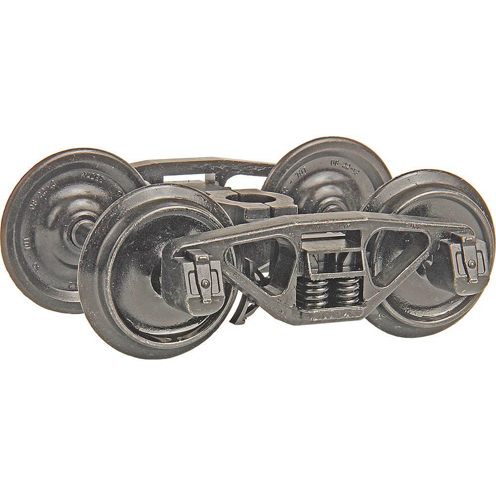 Kadee 970 G, A.S.F. A - 3 Ride Control, 50 - Ton, 33" Metal Wheels, 1 Pair - House of Trains