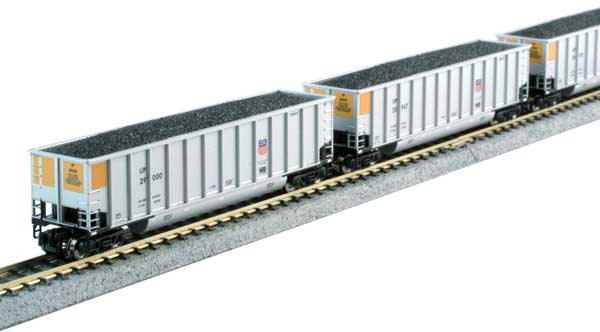 Kato 106 - 4631 N, Bethgon Coalporter, 8 Car Set, Union Pacific, UP - House of Trains