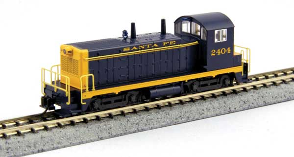 Kato 176 - 4376 - S N, EMD NW2, DCC and Sound, ATSF, 2414 - House of Trains