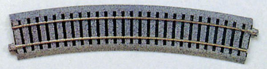Kato 2 - 210 HO Unitrack 21 - 5/8" (550mm) Radius Curve 22.5 Degree (1/4 Circle) - House of Trains