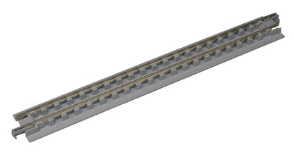 Kato 20-016 N, 7 5/16", 186mm, Open Pit Track, Gray Inspection - House of Trains