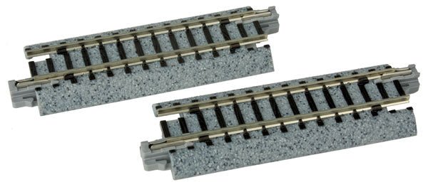 Kato 20 - 030 N Unitrack 2 - 1/2" (64mm) Straight (2 Pieces) - House of Trains