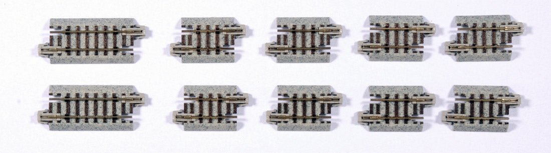 Kato 20 - 091 N Unitrack Short Track Assortment 2 x 1 - 3/4" 8x 1 - 1/8" (8x29mm, 2x45.5mm) - House of Trains