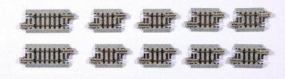 Kato 20 - 091 N Unitrack Short Track Assortment 2 x 1 - 3/4" 8x 1 - 1/8" (8x29mm, 2x45.5mm) - House of Trains