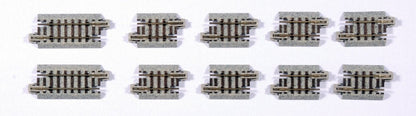 Kato 20 - 091 N Unitrack Short Track Assortment 2 x 1 - 3/4" 8x 1 - 1/8" (8x29mm, 2x45.5mm) - House of Trains
