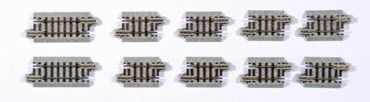 Kato 20 - 091 N Unitrack Short Track Assortment 2 x 1 - 3/4" 8x 1 - 1/8" (8x29mm, 2x45.5mm) - House of Trains