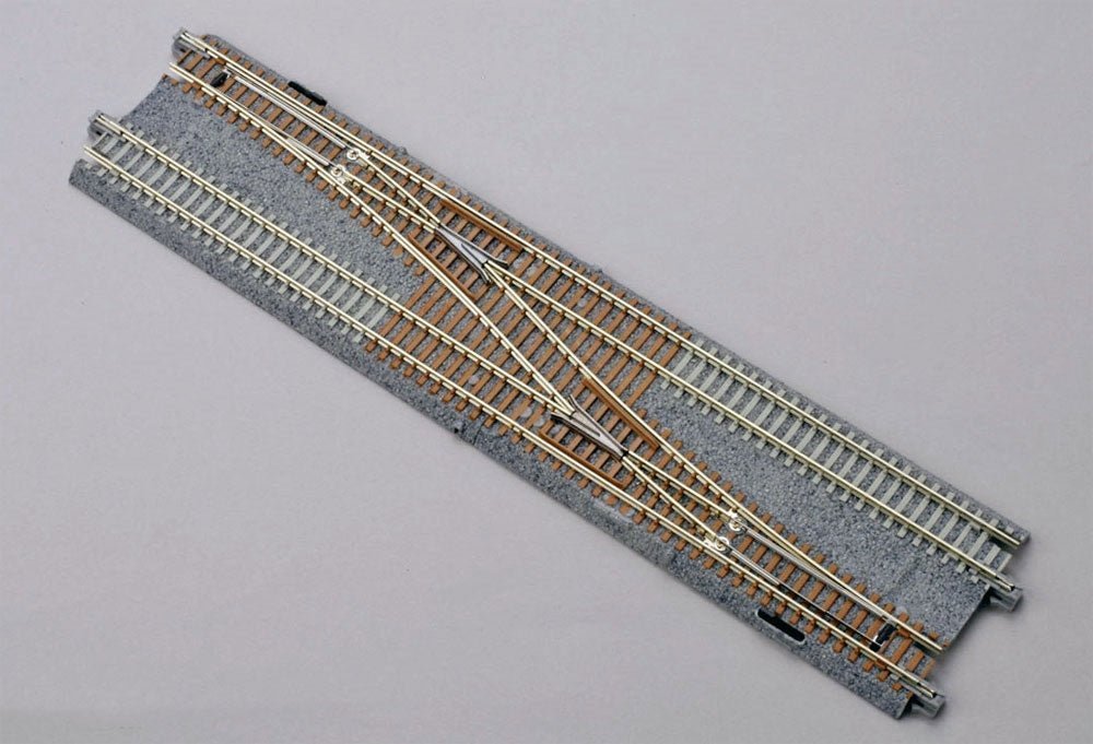 Kato 20 - 231 N Unitrack 9 3/4" (248mm) Remote Crossover, Right Hand - House of Trains
