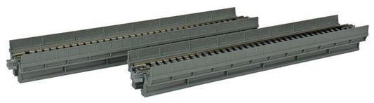 Kato 20 - 410 N, 7 - 5/16", 186mm, Straight Viaduct Unitrack, 2 Pieces - House of Trains