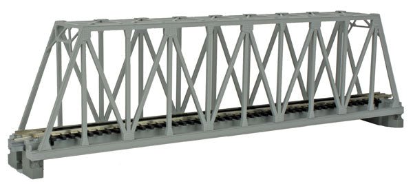 Kato 20 - 432 N, Single Truss Bridge, 9 3/4", (248mm), Grey, 1pc - House of Trains