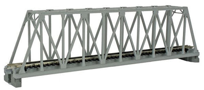 Kato 20 - 432 N, Single Truss Bridge, 9 3/4", (248mm), Grey, 1pc - House of Trains