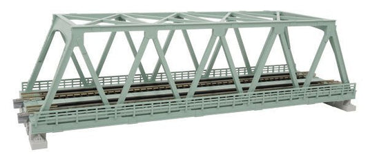 Kato 20 - 439 N, Double Truss Bridge, 9 3/4", (248mm), Light Green, 1pc - House of Trains